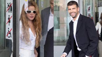 Shakira y Gerard Piqué se volvieron a ver en Barcelona por el régimen de visitas de sus hijos, Milan y Sasha.