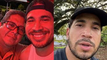 Elmis Castillo llora la muerte de Sergio Lorenzo Ruiz, quien fue esposo de su madre y una persona fundamental en su vida.
