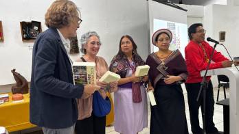 Con la participación de autores y representantes del ámbito cultural y académico se realizó el lanzamientos de las obras literarias. Cedida