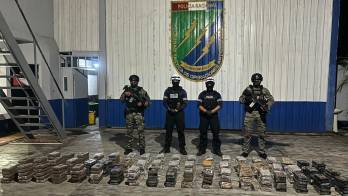 Unidades antidrogas incautan varios paquetes de supuestos estupefacientes