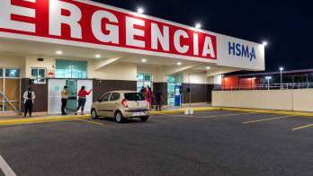 Las víctimas fueron trasladadas al Hospital San Miguel Arcángel.