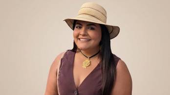 María Victoria Ávila fue presentada por Lucho Pérez como es la nueva voz femenina de ‘Los Líderes Musicales’.