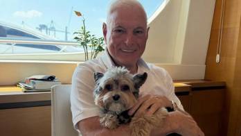 Bruno, la popular mascota de Ricardo Martinelli, fue trasladado de urgencia a un hospital veterinario tras el violento ataque.