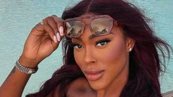 La Miss Grand Panamá 2021 contó que pasó horas sin dormir mientras misiles eran interceptados en la ciudad donde vive con su esposo y su bebé de cuatro meses.