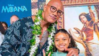 Jazzy Guerra fue una de las invitadas a la alfombra azul de ‘Moana’ en Estados Unidos, donde entrevistó a varias de las estrellas, entre ellas a Dwayne Johnson, quien da vida al semidiós Maui.
