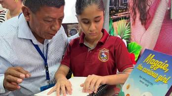 Braille abre las puertas a la literatura infantil