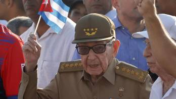 Raul Castro fue homenajeado el viernes.