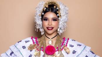 Isabela del Carmen Vargas Sittón representa el folclor tableño como reina del X Festival de Costumbres y Tradiciones de Las Tablas 2026. Cedida