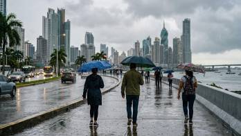 El IMHPA advirtió que se registrarán lluvias de intensidad variables en distintas partes del territorio