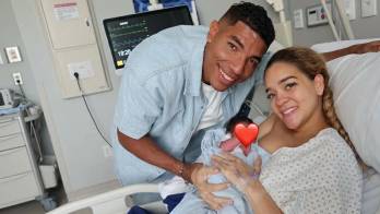 ‘Kuty’ Mosquera conoce el amor más grande: ya es papá
