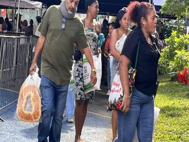 Según el director del IMA, Nilo Murillo, en lo que va de estas ferias se han vendido alrededor de 450 mil piezas de jamón.