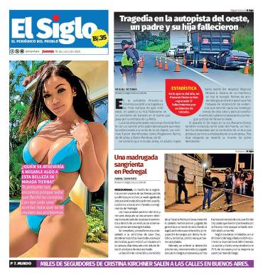 Portada del impreso del 19 de junio de 2025