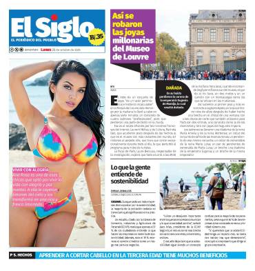 Portada del impreso del 20 de octubre de 2025