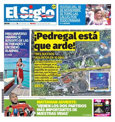 Portada del impreso del 11 de noviembre de 2025
