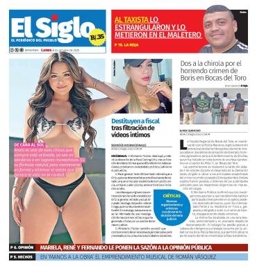 Portada del impreso del 6 de octubre de 2025