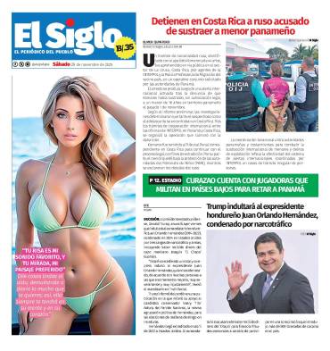 Portada del impreso del 29 de noviembre de 2025