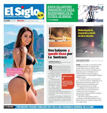 Portada del impreso del 24 de septiembre de 2025