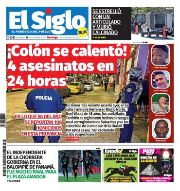 Portada del impreso del 1 de diciembre de 2024