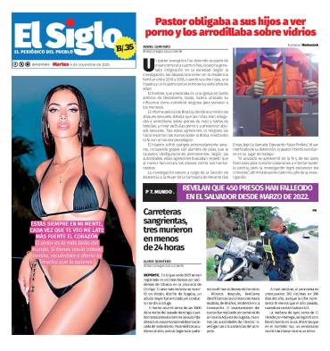 Portada del impreso del 4 de noviembre de 2025