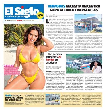 Portada del impreso del 27 de octubre de 2026