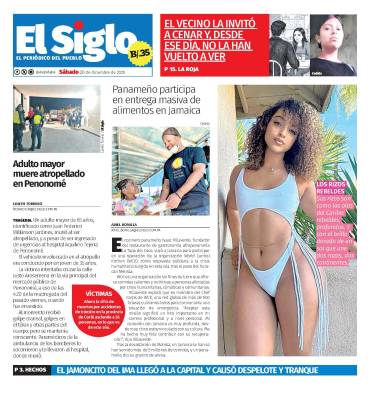 Portada del impreso el 20 de diciembre de 2025