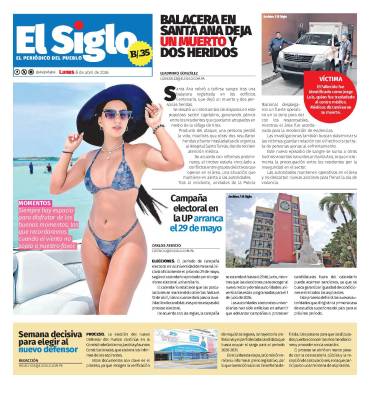 Portada del impreso del 6 de abril de 2026