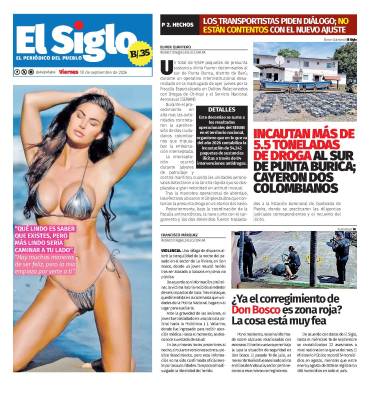 Portada del impreso del 19 de septiembre de 2026