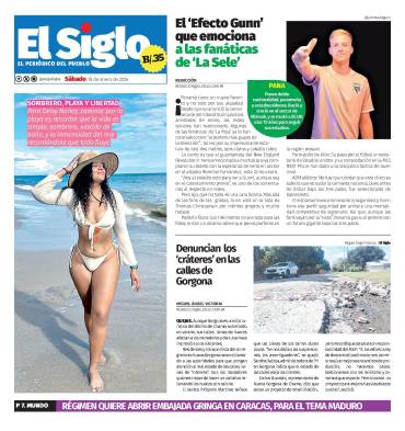 Portada del impreso del 10 de enero de 2026