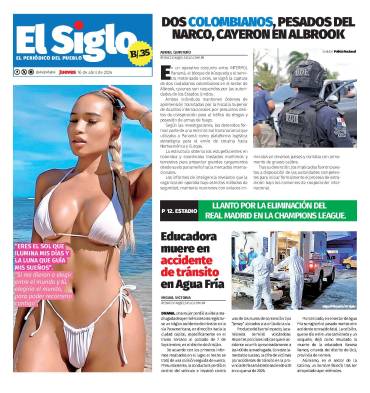 Portada del impreso del 16 de abril de 2026