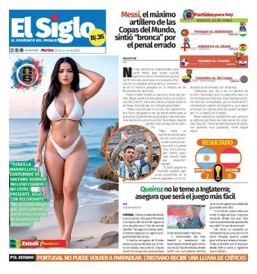 Portada del impreso del 23 de junio de 2026