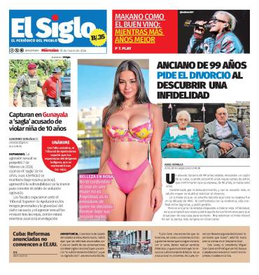 Portada del impreso del 18 de marzo de 2026