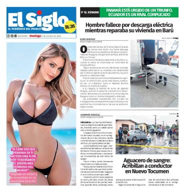 Portada del impreso del 4 de octubre de 2026