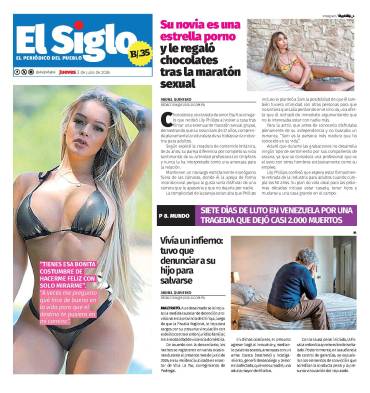 Portada del impreso del 2 de julio de 2026