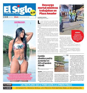 Portada del impreso del 13 de diciembre de 2025