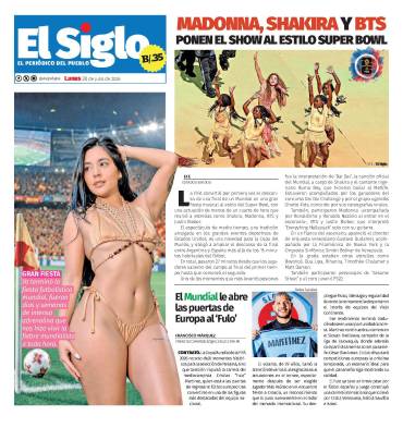 Portada del impreso del 20 de julio de 2026