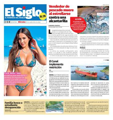 Portada del impreso del 16 de septiembre de 2026