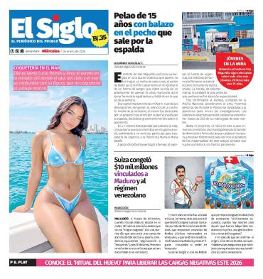 Portada del impreso el 7 de enero de 2026