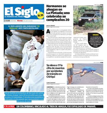 Portada del impreso del 3 de abril de 2026