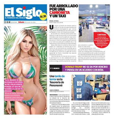 Portada del impreso del 18 de abril de 2026