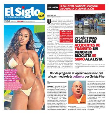 Portada del impreso del 6 de octubre de 2026