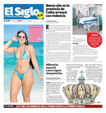 Portada del impreso del 5 de enero de 2026