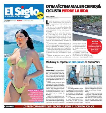 Portada del impreso del 3 de febrero de 2026