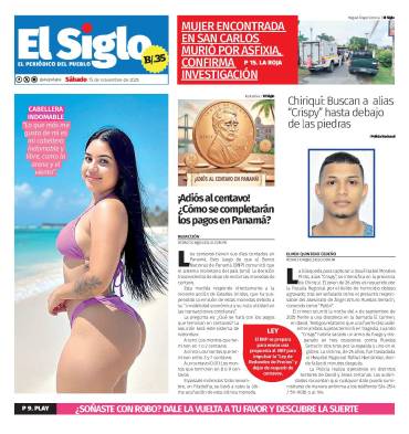 Portada del impreso del 15 de noviembre de 2025