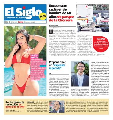 Portada del impreso del 15 de enero de 2026