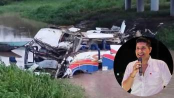 El accidente dejó cerca de 20 heridos, incluido el cantante Kbeto Zuleta, hijo de Poncho Zuleta.