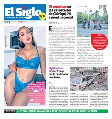 Portada del impreso del 26 de marzo de 2026