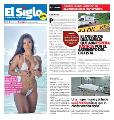 Portada del impreso del 30 de agosto del 30 de agosto de 2026