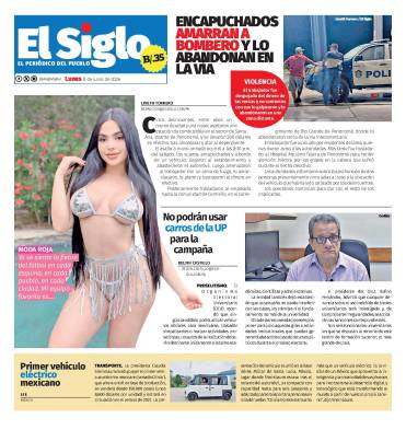 Portada del impreso del 8 de junio de 2026
