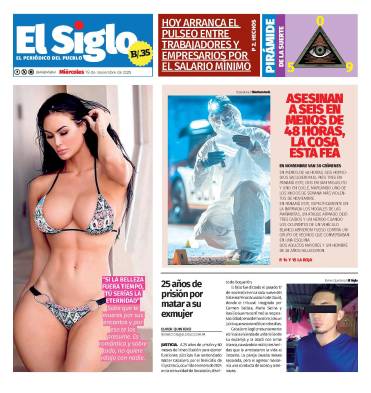 Portada del impreso del 19 de noviembre de 2025