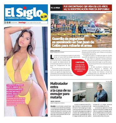 Portada del impreso del 13 de septiembre de 2026